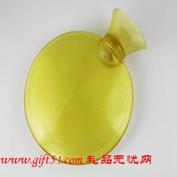 圓形PVC透明環保熱水袋定做