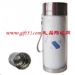 企業禮品定制LOGO陶瓷保溫杯
