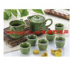 乾唐軒帶手柄新竹節茶具