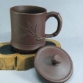 原礦紫泥紫砂杯/節節高杯定制