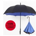 直桿防雨反向廣告傘